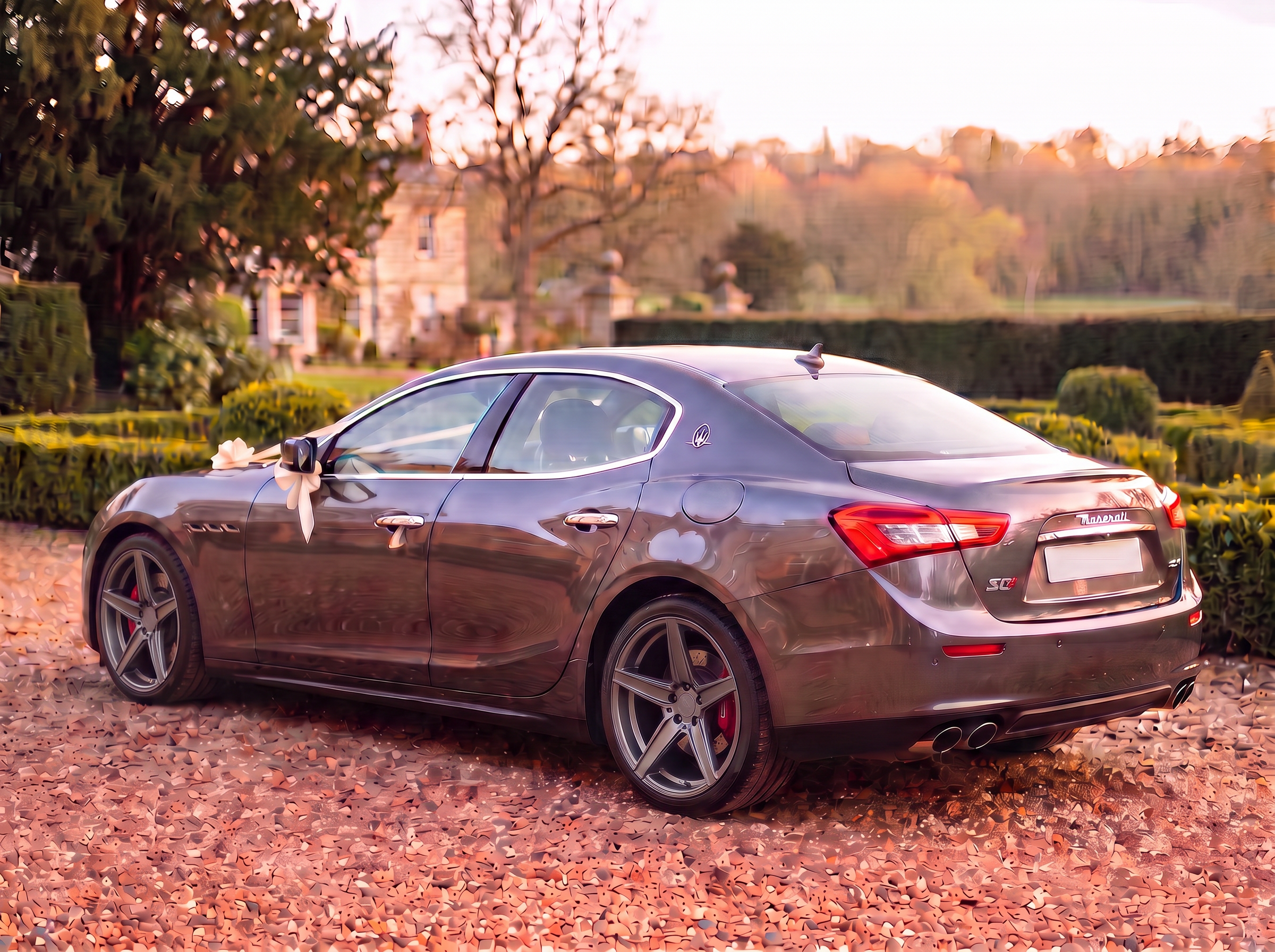 Rear three-quarter view